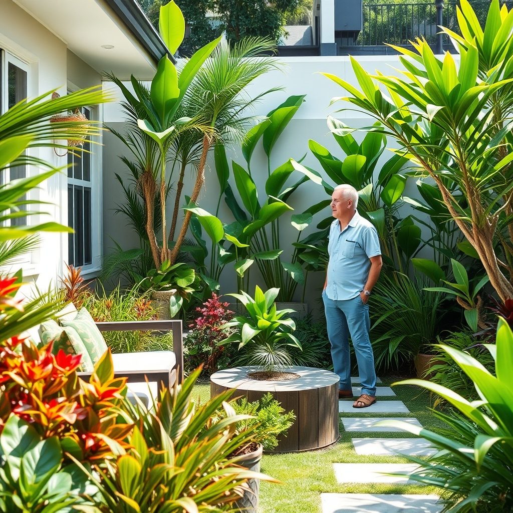 Beautifully landscaped garden by Garden Lab