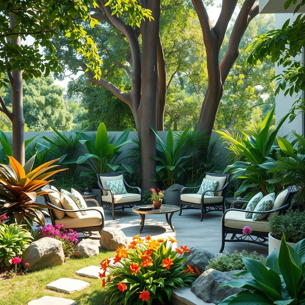 Beautiful garden landscape created by Garden Lab